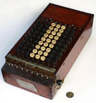 Wooden comptometer Wooden comptometer